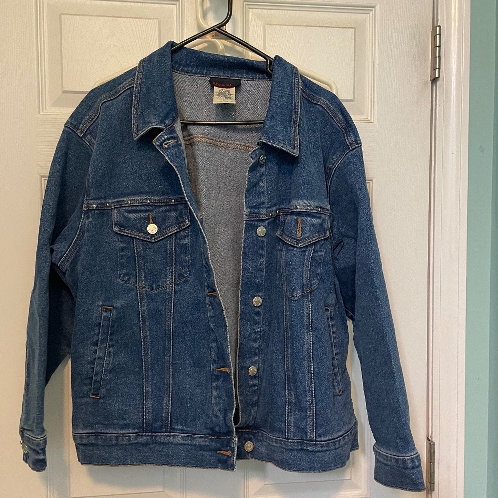 Denim & co denim jean jacket size 1X